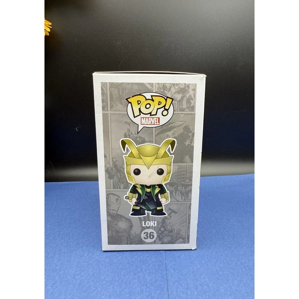 Funko Pop Vinyl Figure‎ Marvel Vaulted Loki Helmet #36